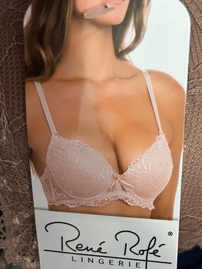 Rene Rofe Lingerie Lace Extreme Push-Up Bra